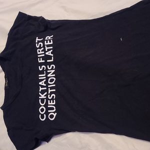 Cocktails first questions later